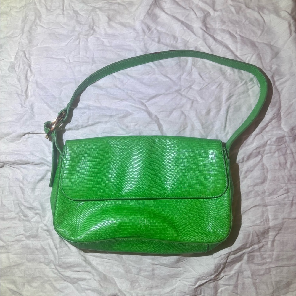 Denim & Supply Ralph Lauren Vibrant Green Mini Bag